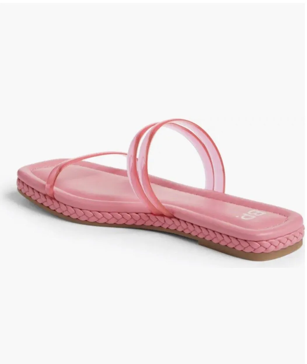 BP Final clearance Pink Toe On Fashion Sandals Punch Secure payment options Summer OpeN Viola Slip Casual Rounded Toe