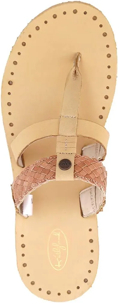 British Stylish Sexy Soft Sheepskin Sandals Thong Slippers Naked Beach Sandal Flip-Flop Slides
