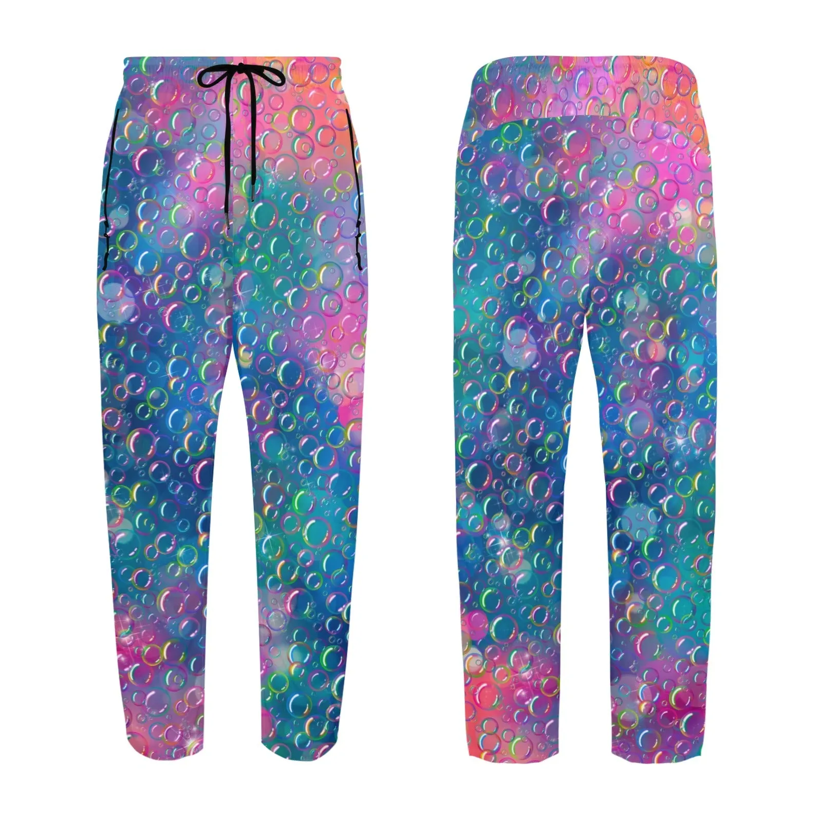 Bubble Rainbow - Men's Quick Dry Pants (S - 4XL)