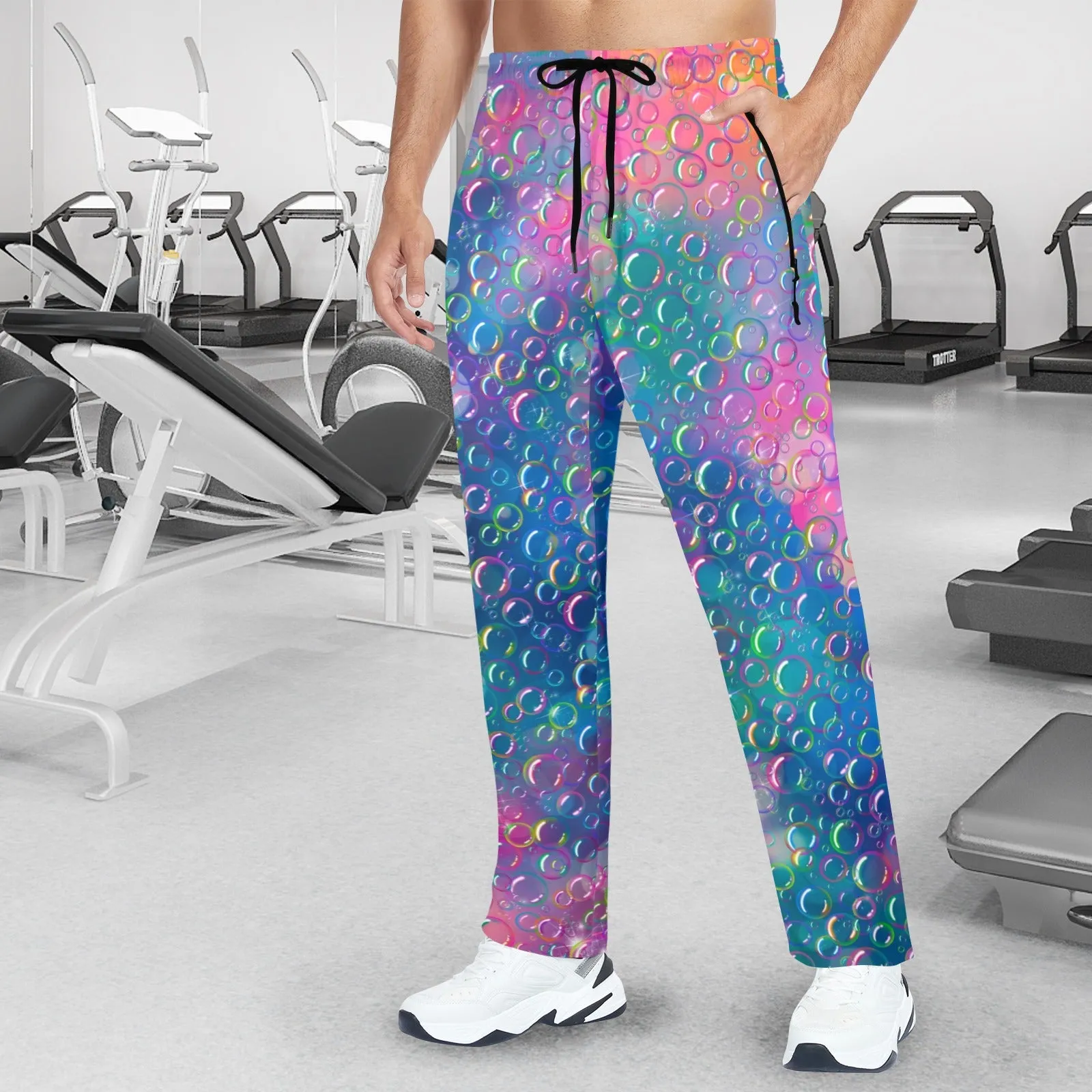 Bubble Rainbow - Men's Quick Dry Pants (S - 4XL)