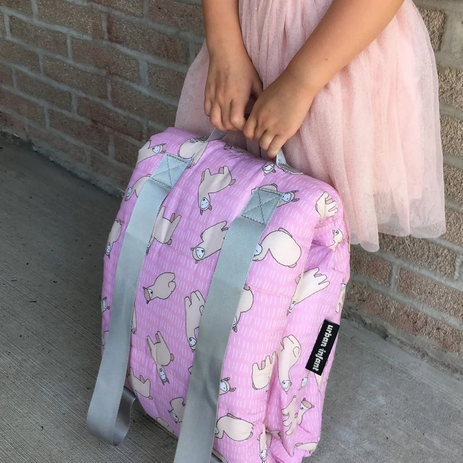 Bulkie Toddler Nap Mat - Sleep Mat for Kids Daycare and Preschool - Folds Up to Carry on Back - Bears
