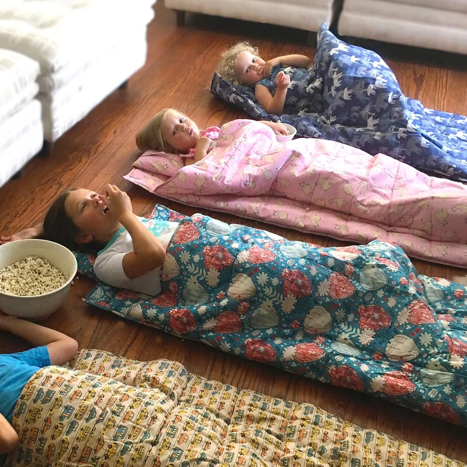 Bulkie Toddler Nap Mat - Sleep Mat for Kids Daycare and Preschool - Folds Up to Carry on Back - Bears