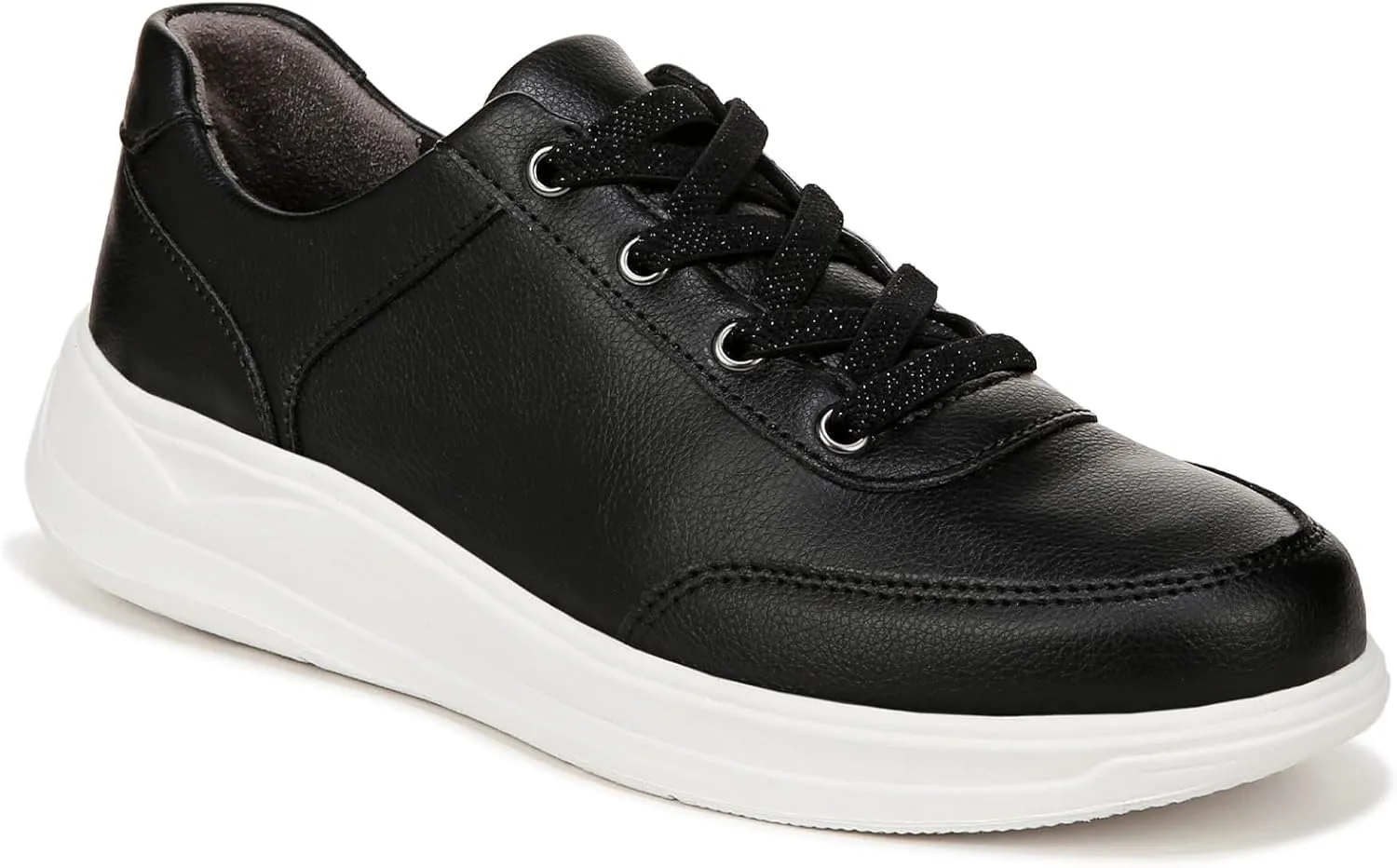 BZees Women's Time Square Machine Washable Comfort Slip on Sneaker