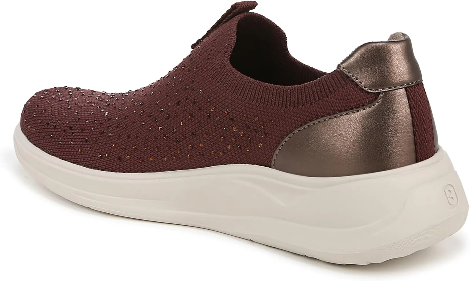 BZees Women's Twilight Machine Washable Comfort Slip Sneaker