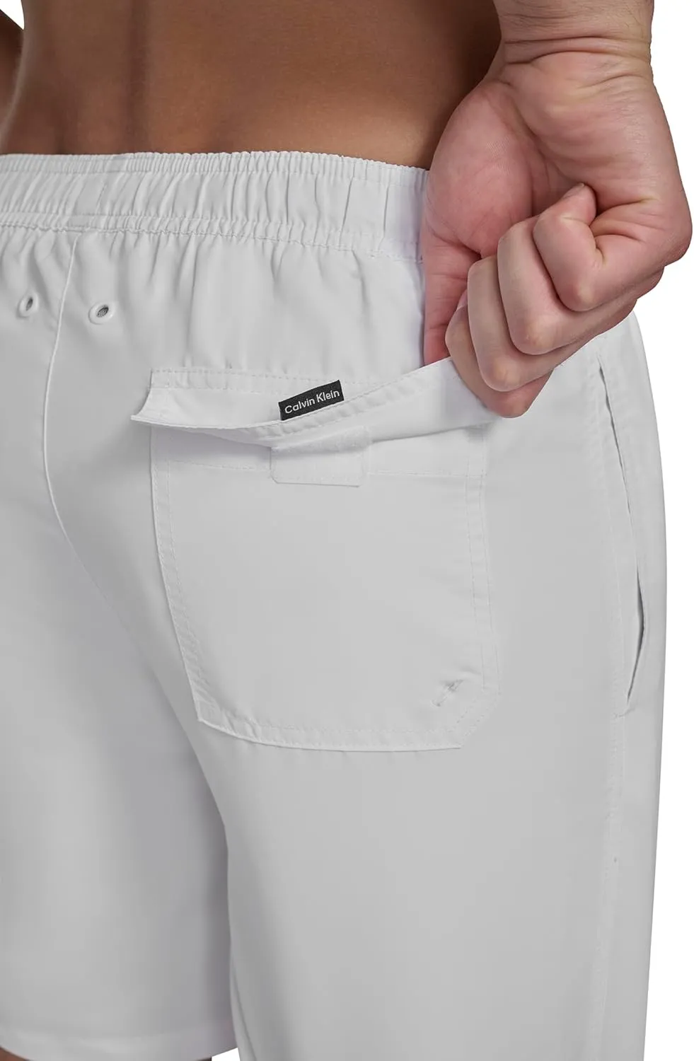 Calvin Klein Men's Volley Quick Dry Lightweight Swim Trunk