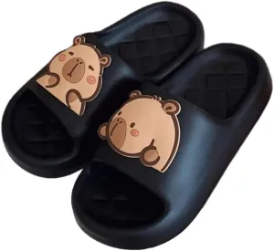 Capybara Cartoon Slippers Sandals Women Non Slip - Outdoor & Indoor Footwear For Beach Travel Shower Flip Flops Women