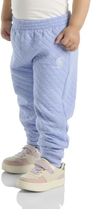 Carhartt Baby Girls' Fleece Logo Jogger Sweatpants