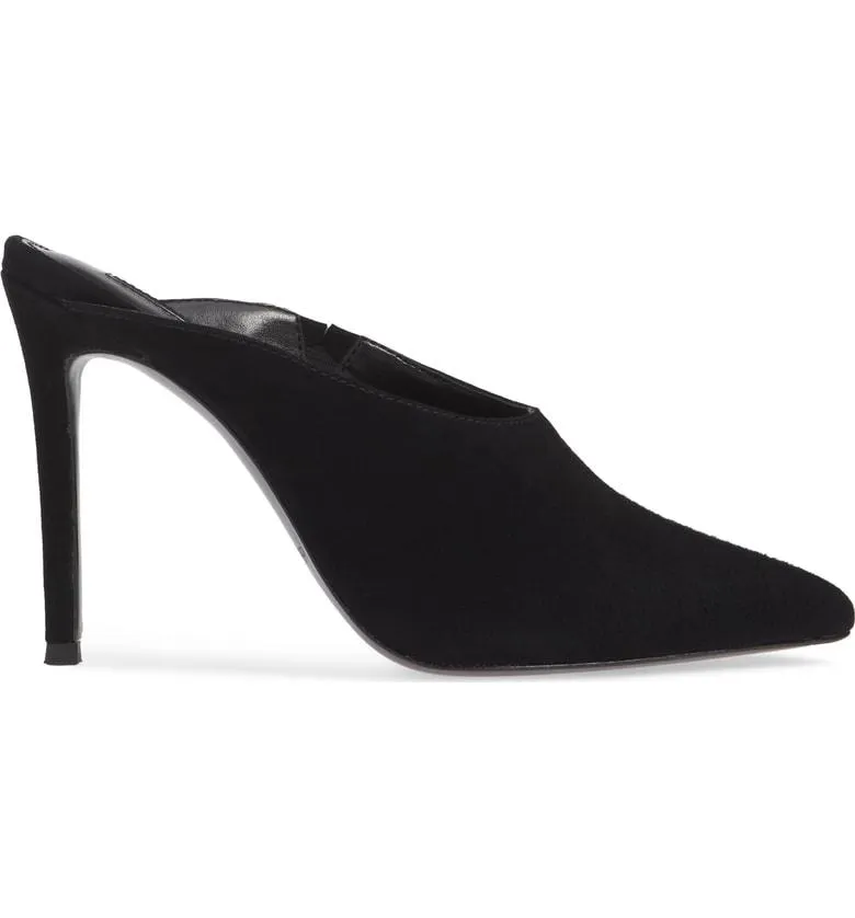 CARLYLE BLACK SUEDE