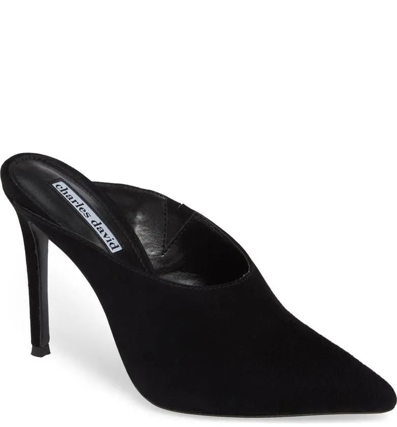 CARLYLE BLACK SUEDE