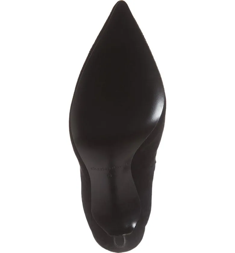 CARLYLE BLACK SUEDE