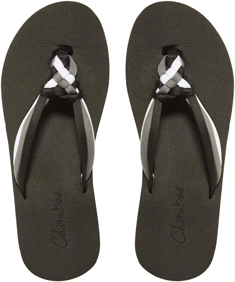 chitobae Flip Flops for Women, Flat Sandals Hand-Braided Slippers with Arch Support for Summer Beach ¡­