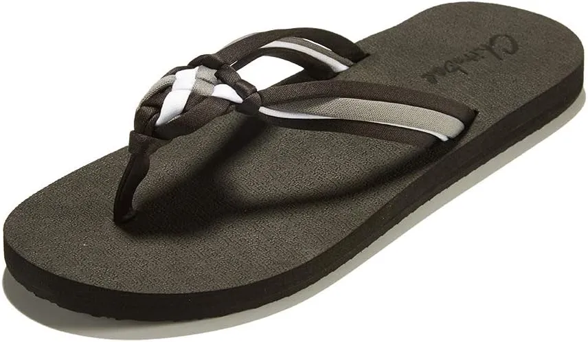 chitobae Flip Flops for Women, Flat Sandals Hand-Braided Slippers with Arch Support for Summer Beach ¡­