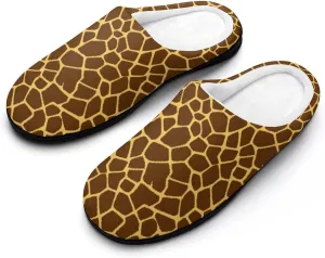 Christmas Slippers For Women Cotton House Slippers Hard Sole Comfy Clog Slippers Warm Slip-On Shoes Indoor Outdoor