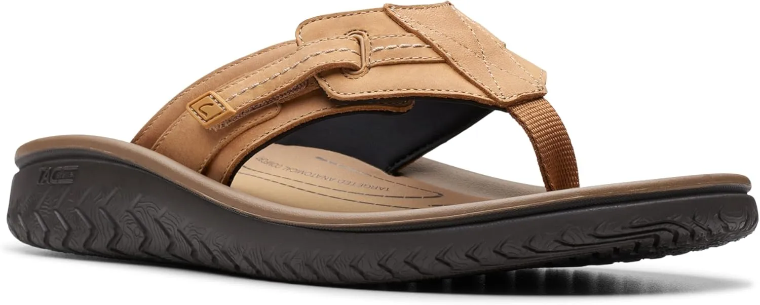 Clarks Men's Wesley Sun Flip Flop