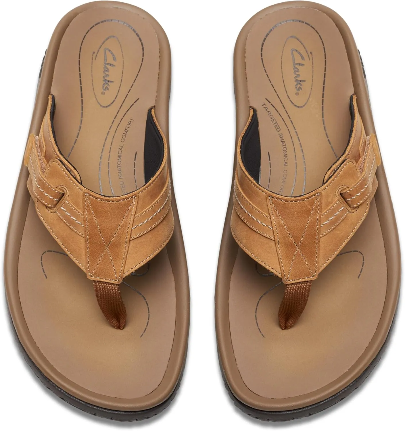 Clarks Men's Wesley Sun Flip Flop