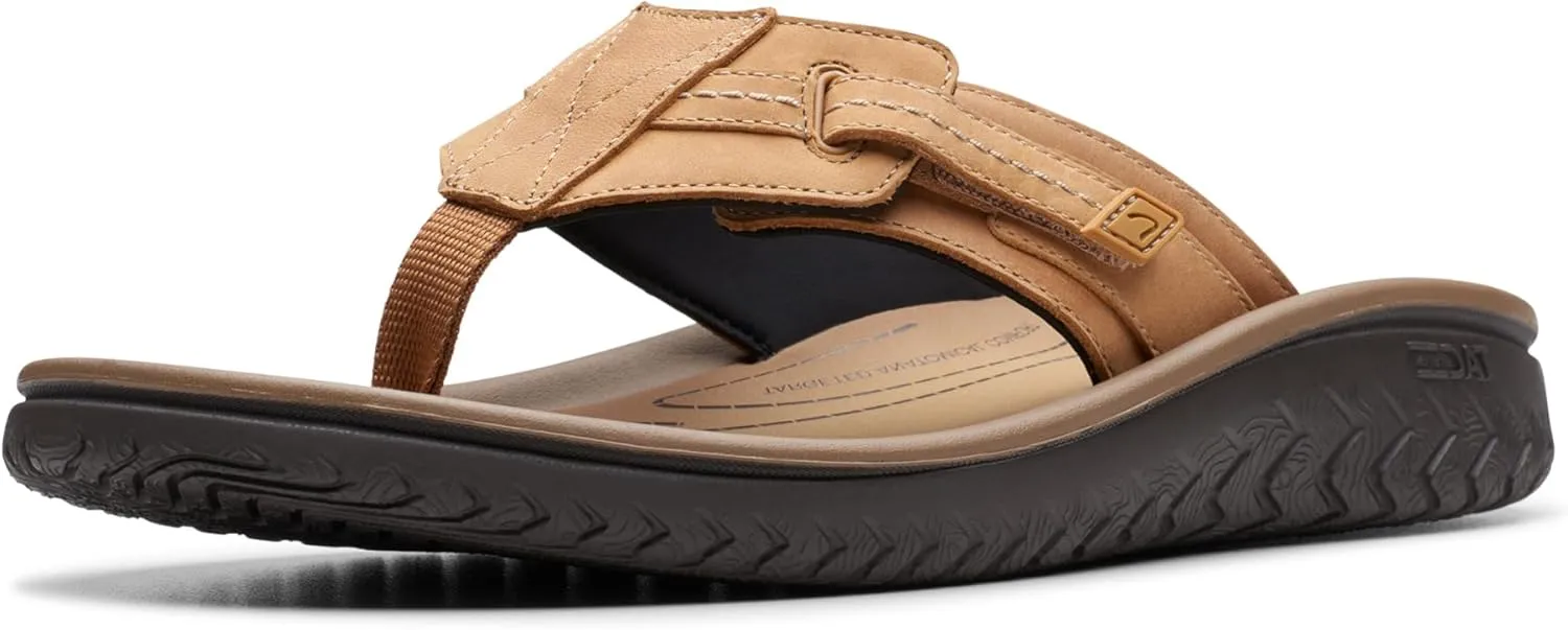 Clarks Men's Wesley Sun Flip Flop