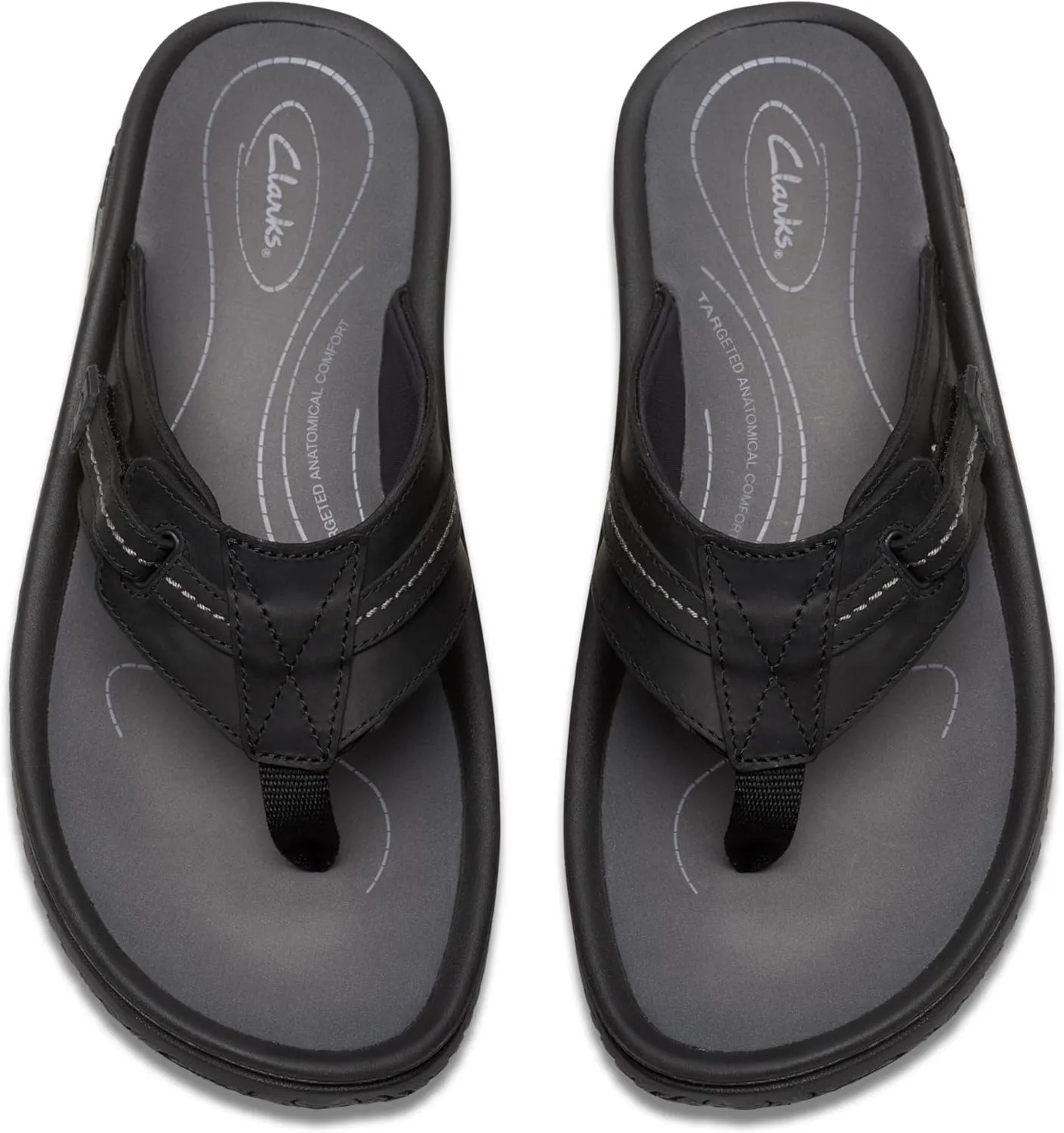 Clarks Men's Wesley Sun Flip Flop