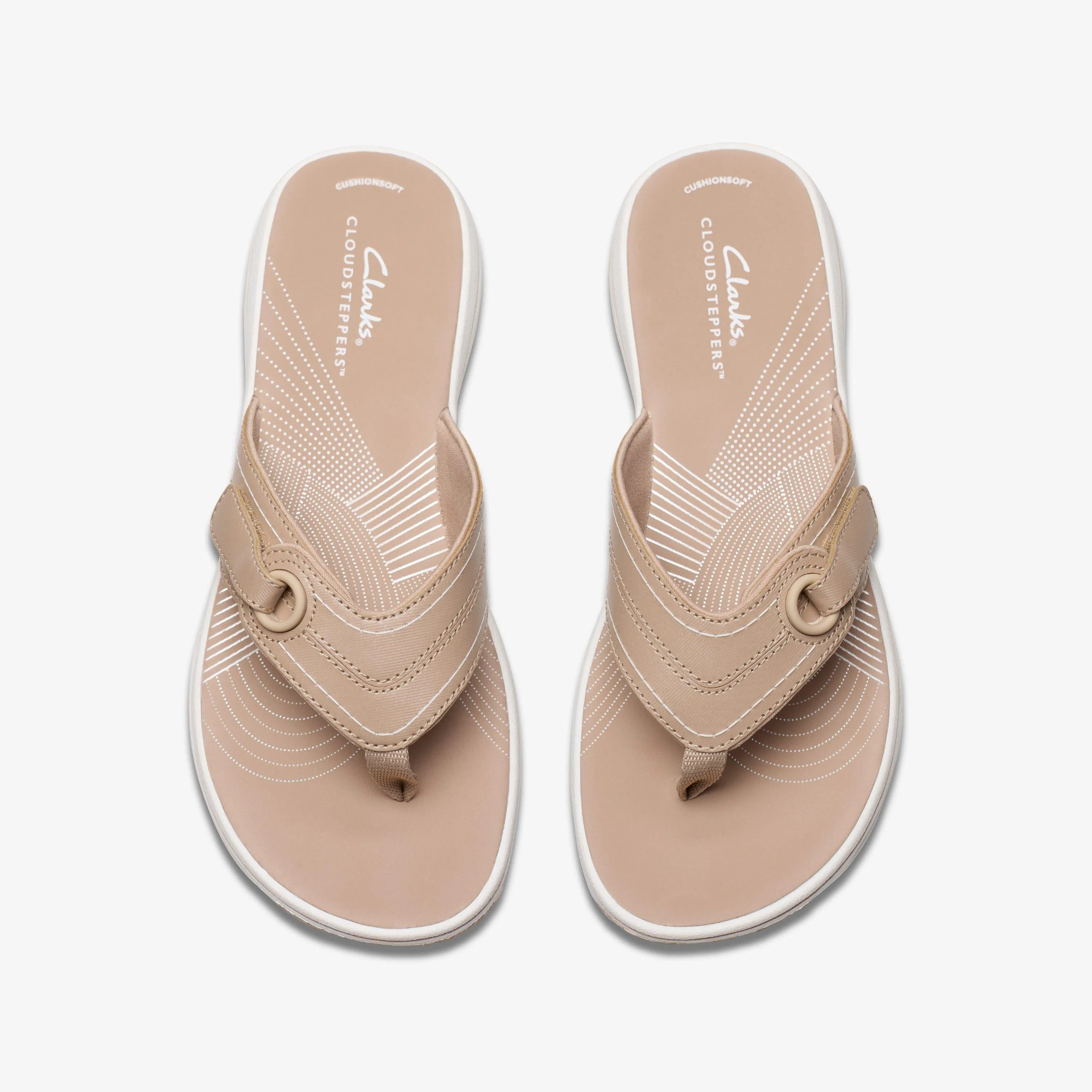 Clarks Women's Breeze Reyna Beige 26182443
