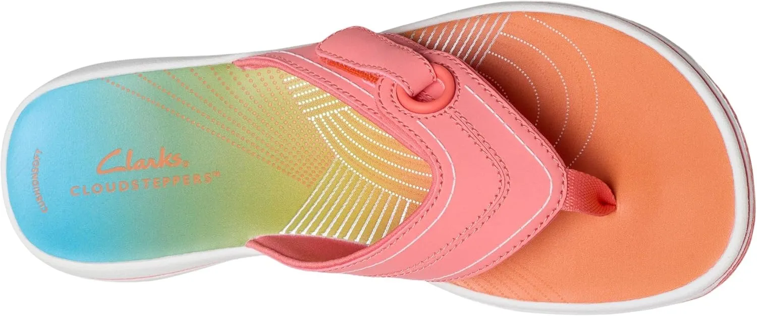Clarks Women's Breeze Reyna Cloudsteppers Flip-Flop