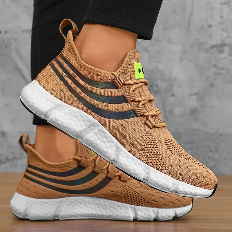 Classic Walking Comfortable Shoes Man Tenis Slip Shoes Early access Price-match guarantee Masculino Sneakers Shoes for Light Mesh Breathable on Outdoor Men Running