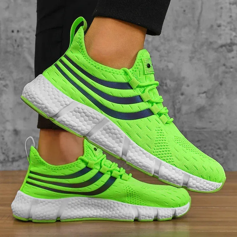 Classic Walking Comfortable Shoes Man Tenis Slip Shoes Early access Price-match guarantee Masculino Sneakers Shoes for Light Mesh Breathable on Outdoor Men Running