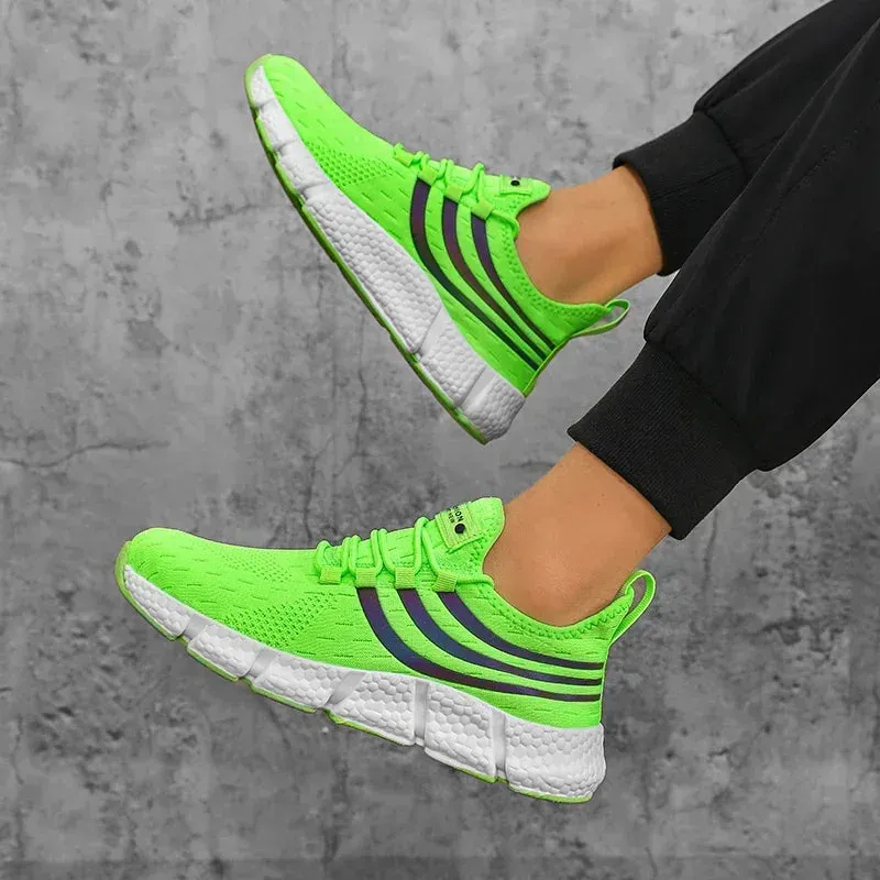 Classic Walking Comfortable Shoes Man Tenis Slip Shoes Early access Price-match guarantee Masculino Sneakers Shoes for Light Mesh Breathable on Outdoor Men Running