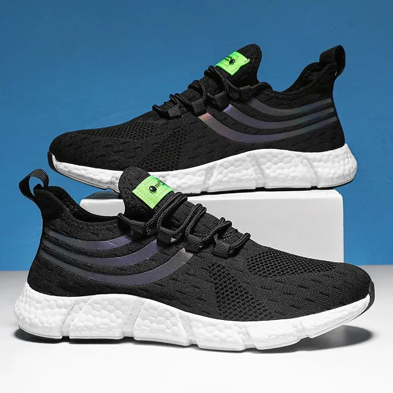 Classic Walking Comfortable Shoes Man Tenis Slip Shoes Early access Price-match guarantee Masculino Sneakers Shoes for Light Mesh Breathable on Outdoor Men Running
