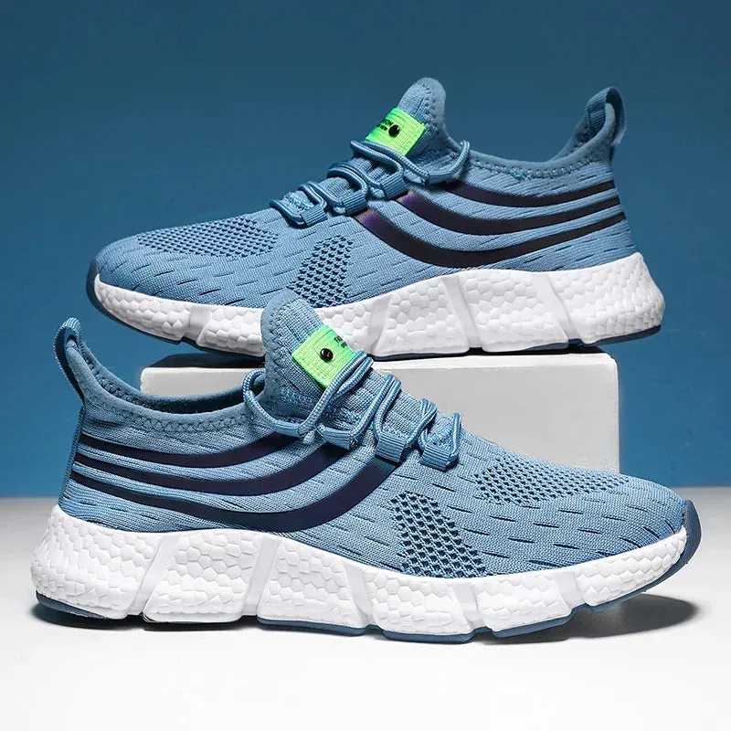 Classic Walking Comfortable Shoes Man Tenis Slip Shoes Early access Price-match guarantee Masculino Sneakers Shoes for Light Mesh Breathable on Outdoor Men Running