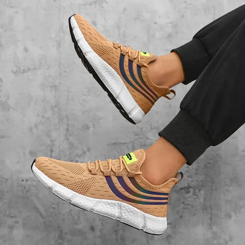 Classic Walking Comfortable Shoes Man Tenis Slip Shoes Early access Price-match guarantee Masculino Sneakers Shoes for Light Mesh Breathable on Outdoor Men Running