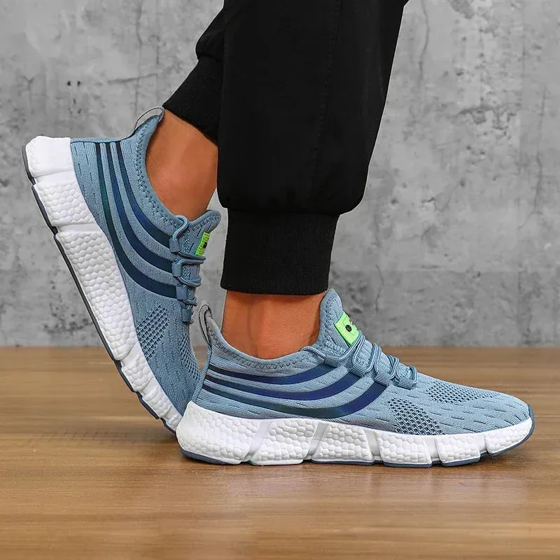 Classic Walking Comfortable Shoes Man Tenis Slip Shoes Early access Price-match guarantee Masculino Sneakers Shoes for Light Mesh Breathable on Outdoor Men Running