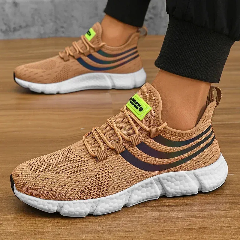 Classic Walking Comfortable Shoes Man Tenis Slip Shoes Early access Price-match guarantee Masculino Sneakers Shoes for Light Mesh Breathable on Outdoor Men Running