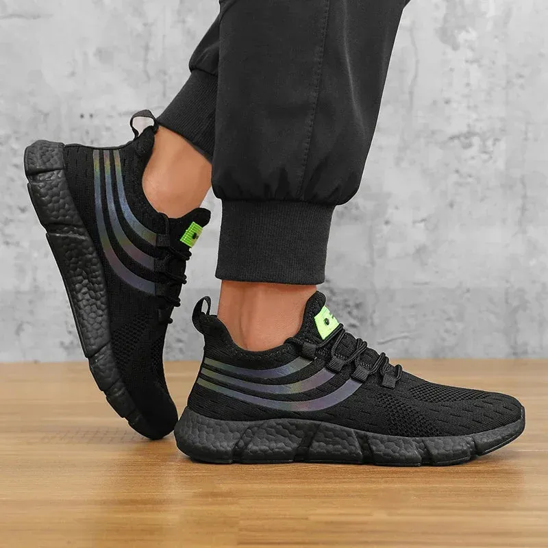 Classic Walking Comfortable Shoes Man Tenis Slip Shoes Early access Price-match guarantee Masculino Sneakers Shoes for Light Mesh Breathable on Outdoor Men Running