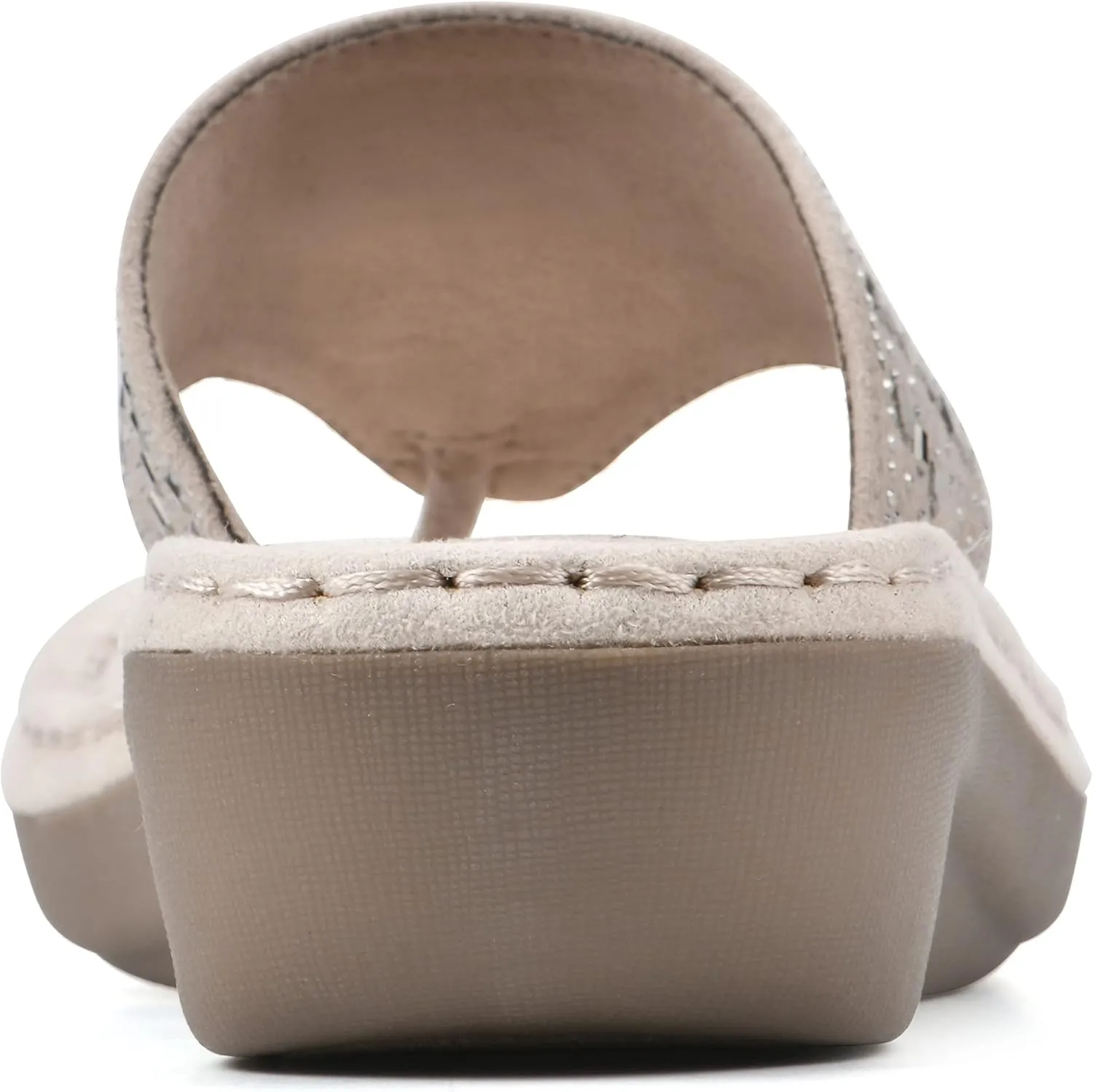 CLIFFS BY WHITE MOUNTAIN Women's Cienna Mini Wedge Flip Flop Sandal