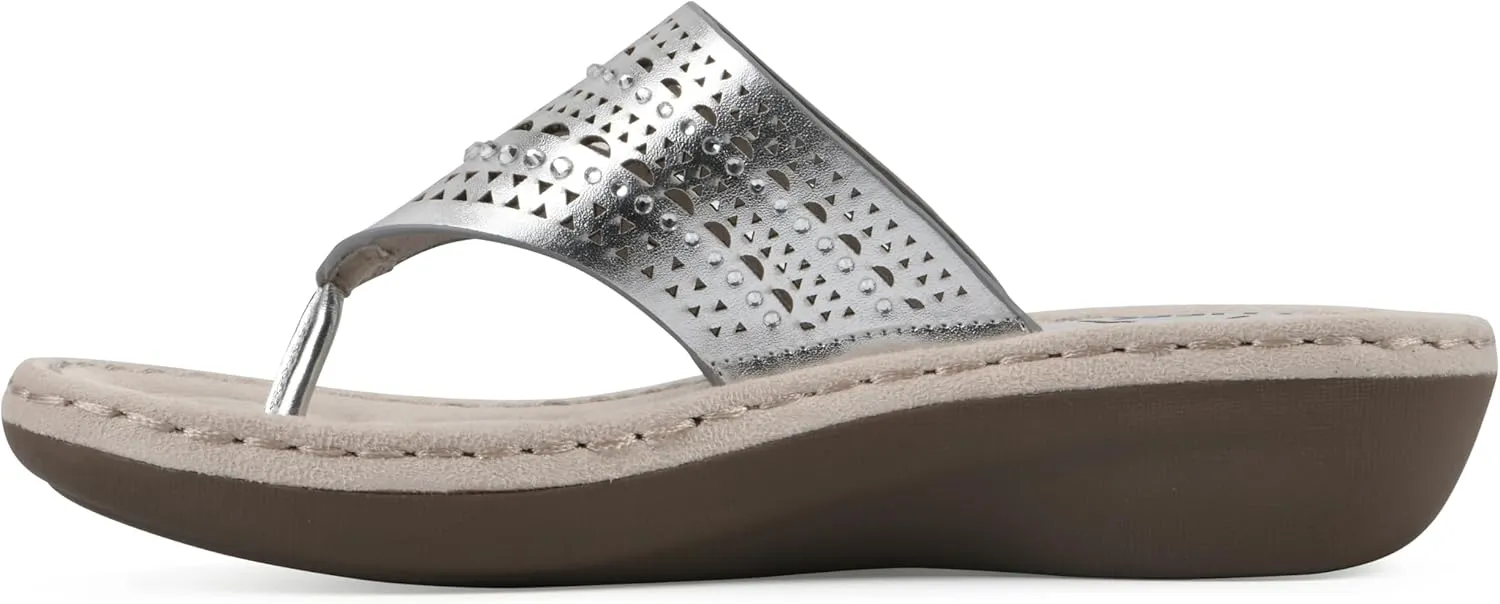 CLIFFS BY WHITE MOUNTAIN Women's Comate Flip-Flop