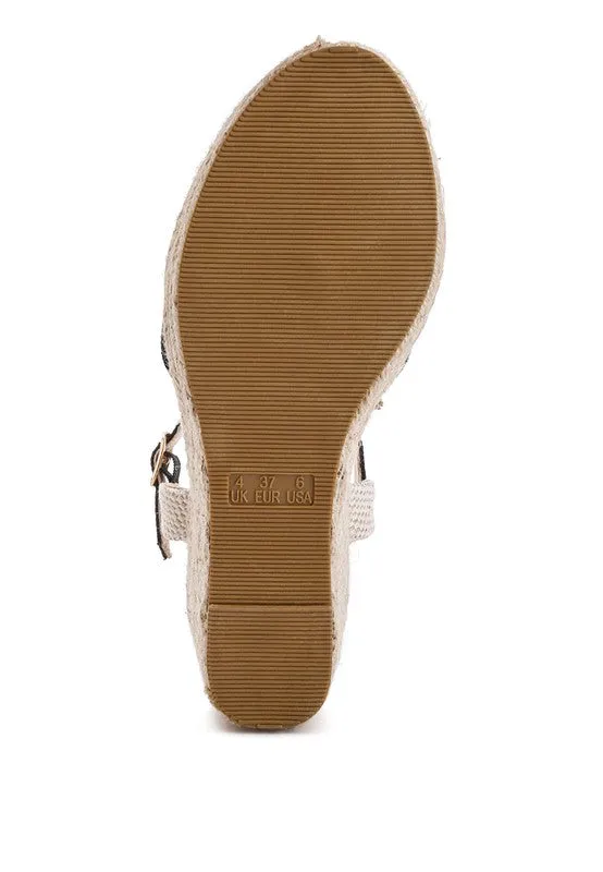 Closed Toe Espadrille Wedges