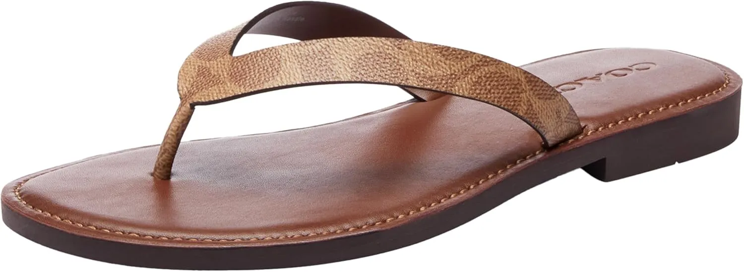 Coach Women's Brianna Flip Flop Flat Sandals