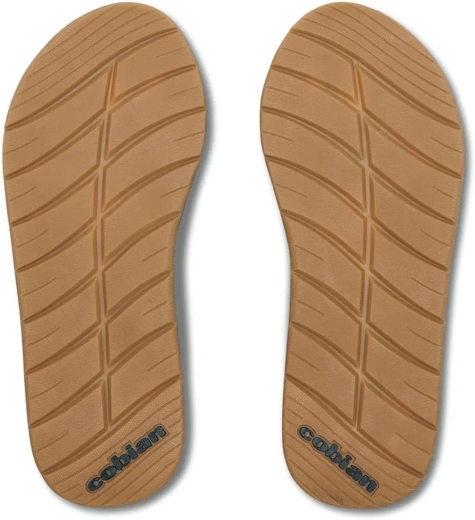 Cobian Men’s Draino 3 Water-friendly Synthetic Suede Strap Flip-Flop Sandals