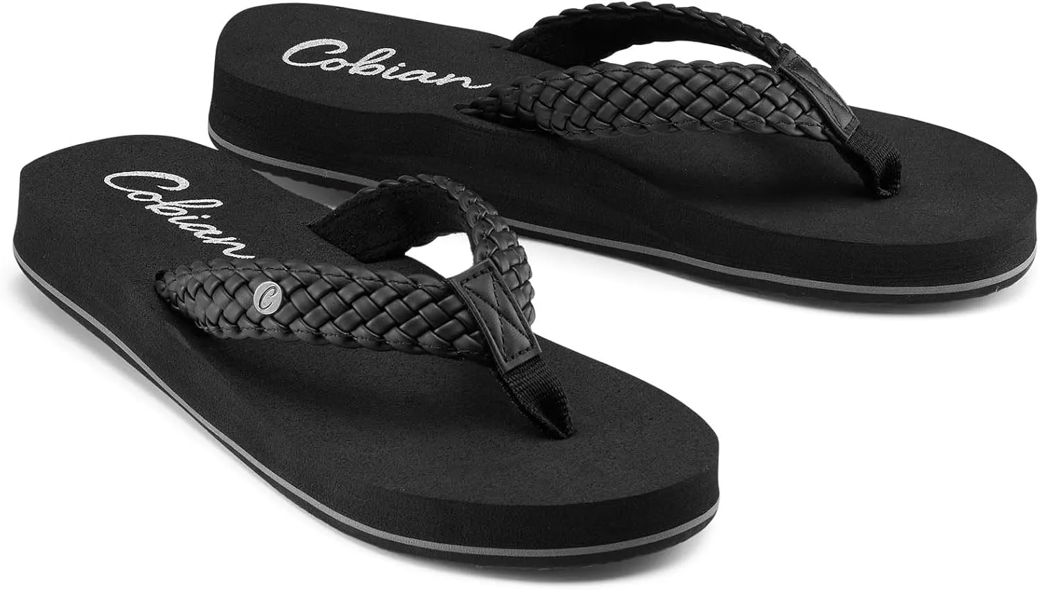 Cobian Women's Sandal Braided Bounce Flip Flop