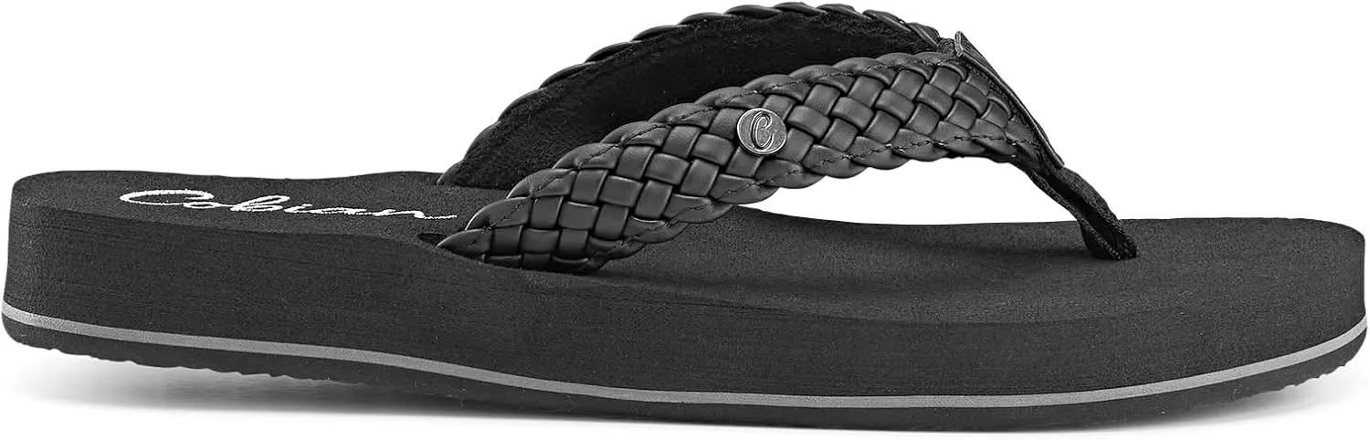 Cobian Women's Sandal Braided Bounce Flip Flop