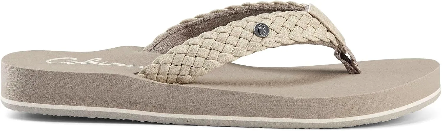 Cobian Women's Sandal Braided Bounce Flip Flop