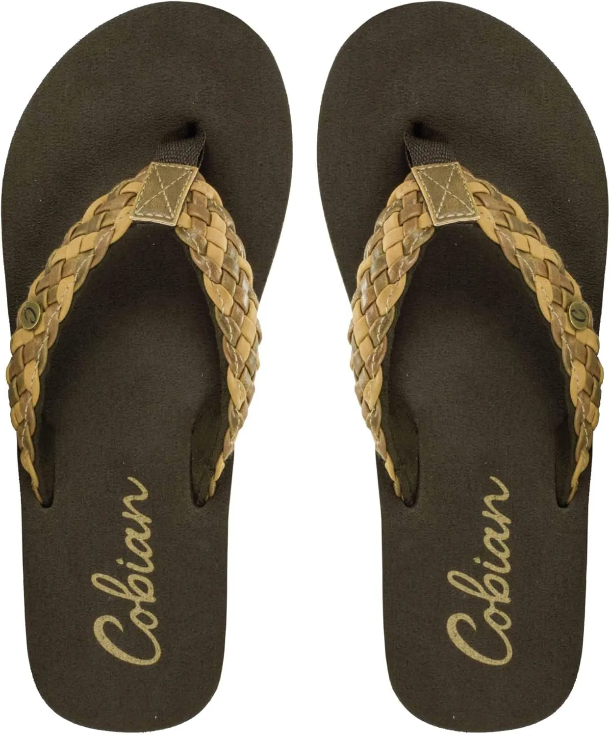 Cobian Women's Sandal Braided Bounce Flip Flop