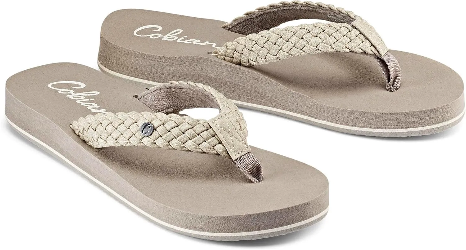 Cobian Women's Sandal Braided Bounce Flip Flop