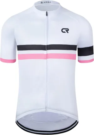 Coconut Ropamo CR Mens Cycling Jersey Short Sleeve Road Bike Shirt with 3 1 Zipper Pockets Breathable Quick Dry