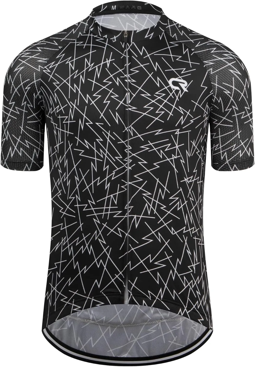 Coconut Ropamo CR Mens Cycling Jersey Short Sleeve Road Bike Shirt with 3 1 Zipper Pockets Breathable Quick Dry