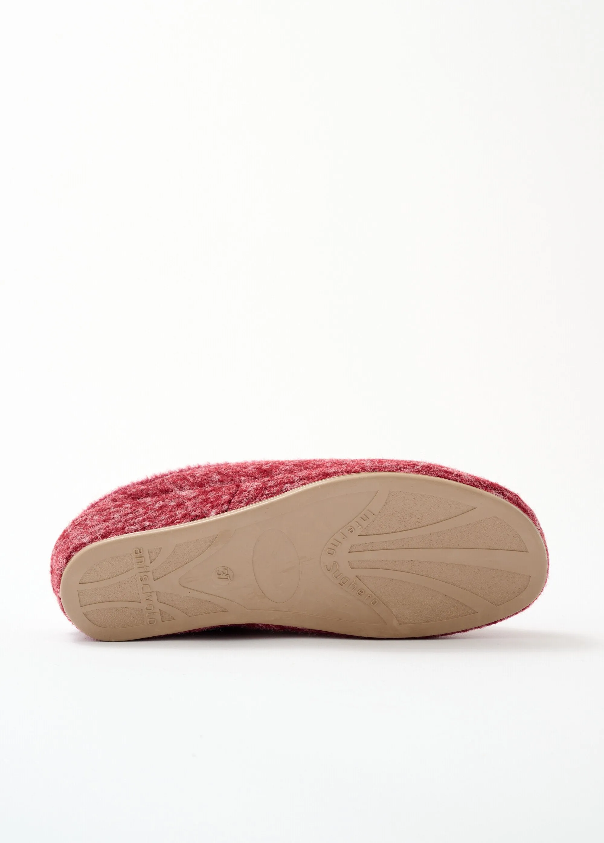 Comfort width embroidered mule slippers