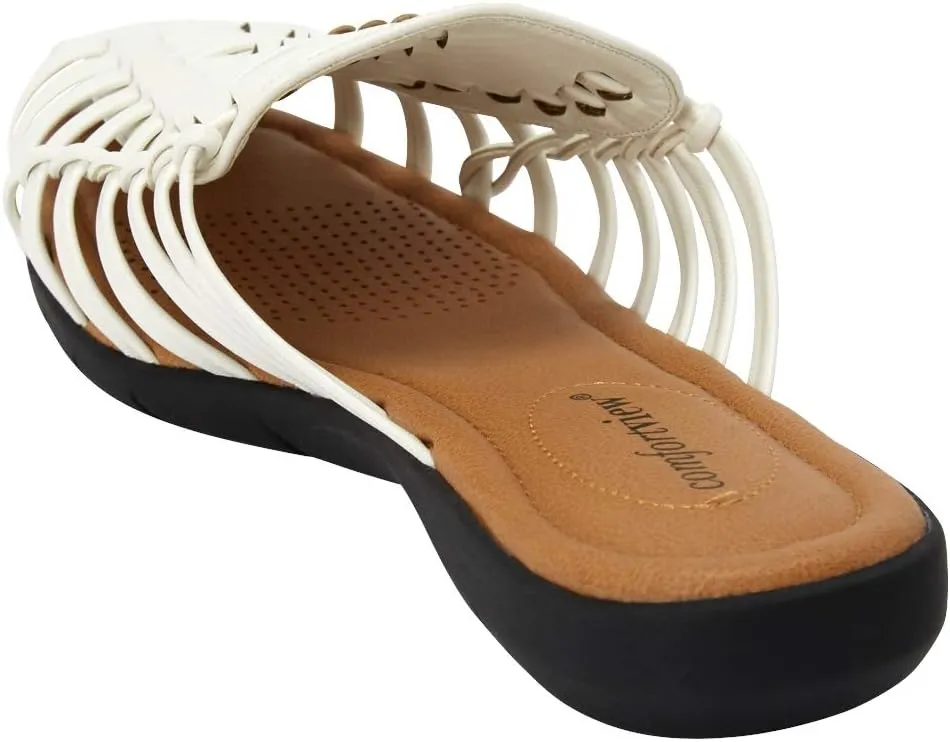 Comfortview Women's Plus Size The Wendy Mule