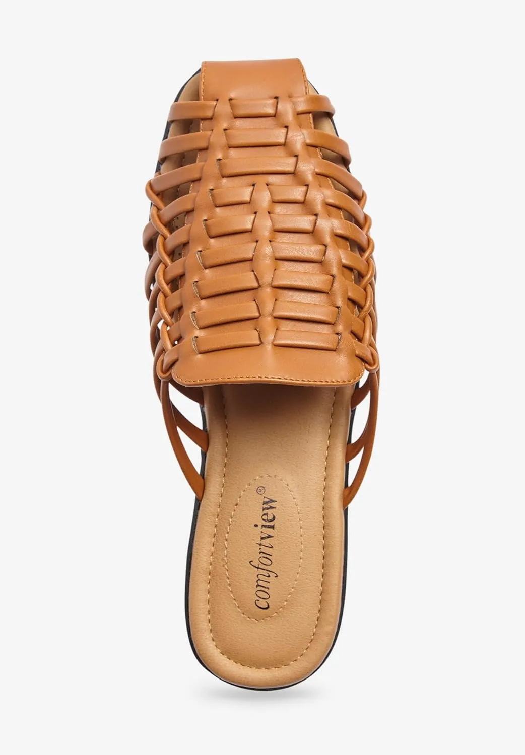 Comfortview Women's Plus Size The Wendy Mule