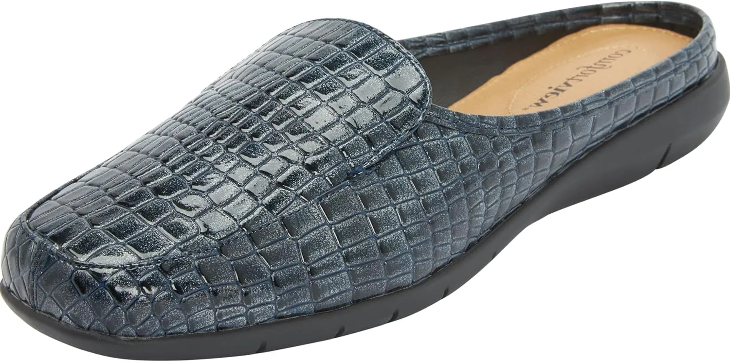 Comfortview Women's Wide Width The Estelle Mule