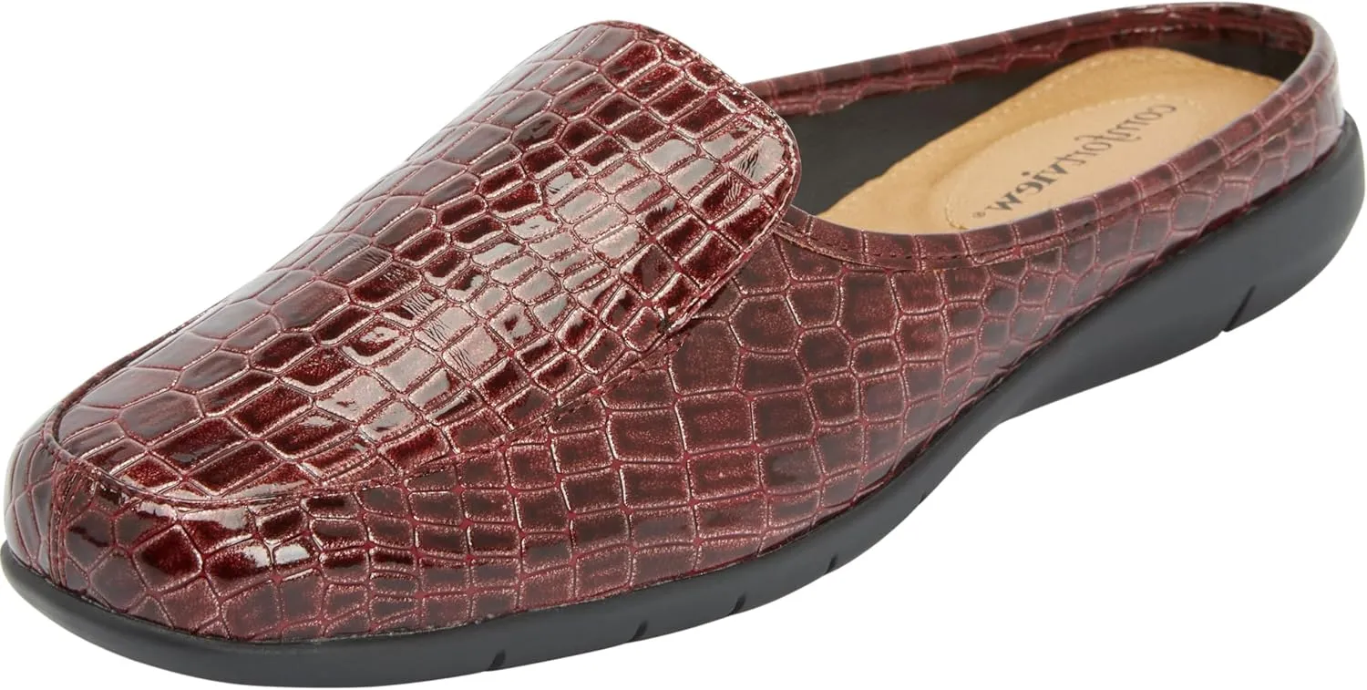 Comfortview Women's Wide Width The Estelle Mule