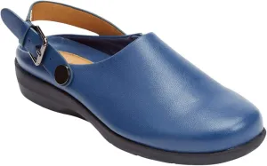 Comfortview Women's Wide Width The Indigo Convertible Mule